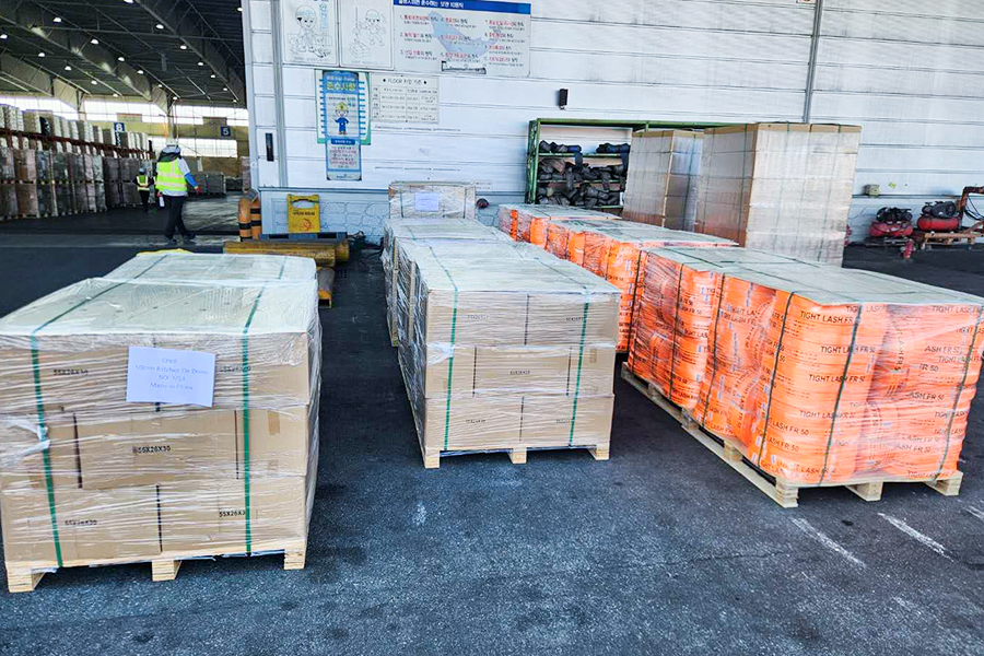 Uma solução de sistema, de sacos infláveis ​​a tiras, vence pedidos de materiais para fixação de terminais